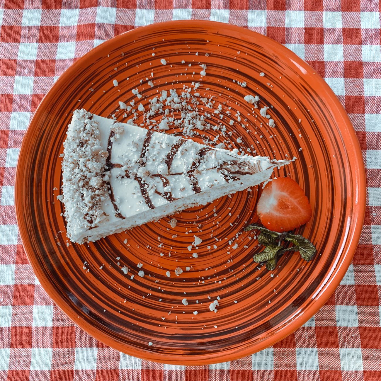 Hruškový koláč s orechmi